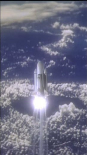 Space shuttle enters space | James Bond Moonraker (1979)