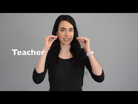 How To Sign Person in American Sign Language ASL