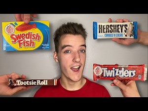 [ASMR] Trying American Candy!