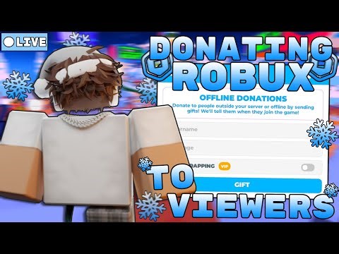 🔴Pls Donate Live┃Giving Robux To Viewers!┃100 Robux Giveaways!┃TTS Enabled 🎁🔴