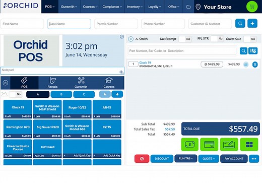 Gun Store POS Software