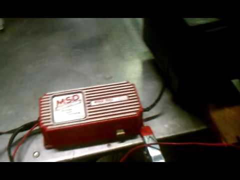 Testing an MSD 6 series ignition control