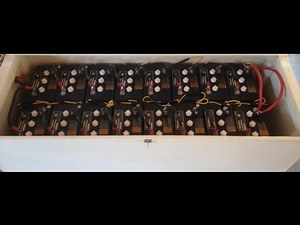 How to make a Solar Battery Bank Enclosure: Solar Off-Grid System Installation Video 1