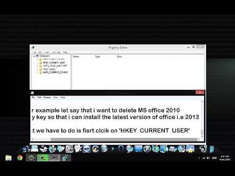 How to Delete Software registry keys from System registry on windows