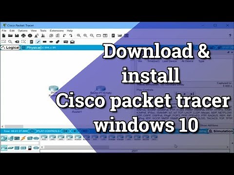 how to install cisco packet tracer in windows 10