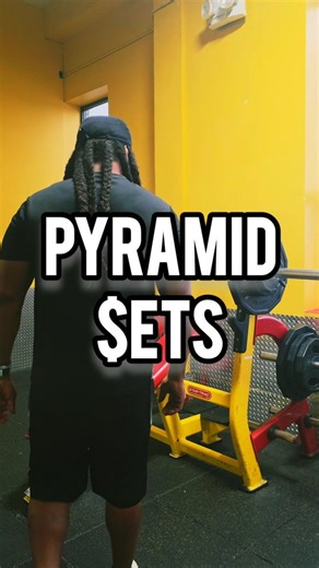 FaT$ on Instagram: "Pyramid sets are a great way to muscle strength and endurance at the same time! 💪🏾💯🏋🏾‍♂️ . #pyramid #consistency #fitnessmotivation"