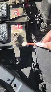 How to Clean Corroded Battery Terminals #automobile #mechanic #diybattery #mechaniclife