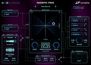 Morph 3 Pro by Zynaptiq - Audio Morpher Plugin VST VST3 Audio Unit AAX