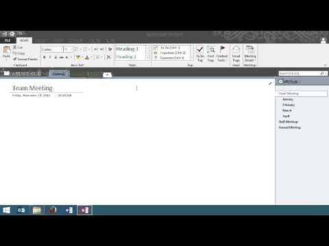 Microsoft OneNote 2013: Getting Started