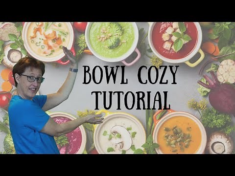Soup Bowl Cozy Tutorial