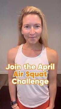 Join the 100 Air Squats Every Day For A Month Challenge