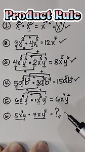 3.1M views · 10K reactions | Basic Math Review : Product Rule | Mathematics Tutorial | Facebook