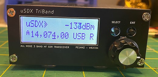 uSDX TriBand SDR All Mode QRP Transceiver