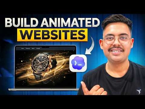 I Built a $10000 Animated Website With AI For Free 🤯 (0 Coding)