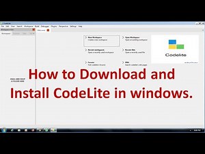 How To Download and Install CodeLite in windows 7/8/10|64 bit||2021|