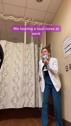 When the haldol backfires #cna #cnastruggles #essentialworker #nursing #nursingstruggles #tech #hospital #namegame