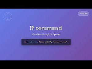 Splunk SPL if Command Tutorial - Conditional Logic for Beginners | Complete Guide