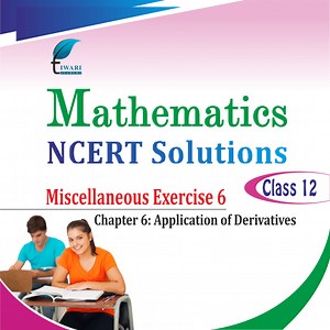 NCERT Solutions Class 12 Maths Chapter 6 Miscellaneous Exercise
