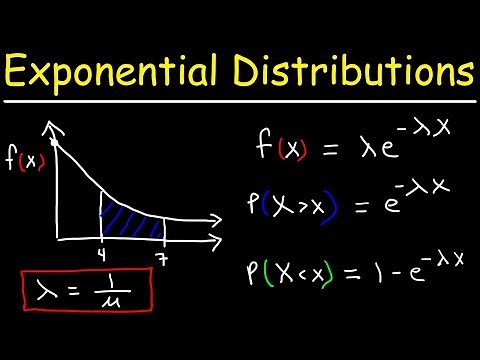Probability Exponential Distribution Problems