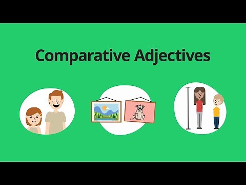 Comparative Adjectives – English Grammar Lessons
