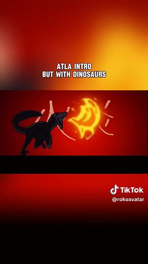 ATLA Intro but with Dinosaurs 🦖 #atla #atlafyp #avatarthelastairbender #trending #viral #foryoupage #xyzabc #fyp #animation