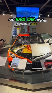 Half Race Car, Half Commuter Car #nascar #racecar #toyota | Jalopy_Jeff