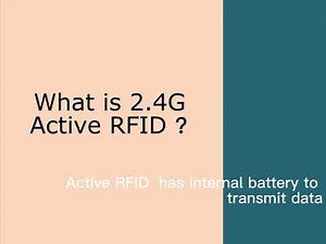 Active RFID tutorial | Introduce 2.4 G Active RFID&Application