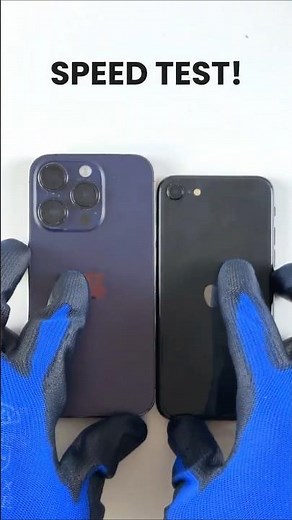 iPhone 14 Pro vs iPhone SE 2... Guess Which One Boots First? #shorts