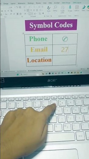 "Type Phone, Email & Location Symbols Using Keyboard – Easy Alt Codes! 📞📧📍"