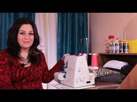How To Thread A Serger - Overlock Machine