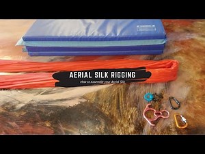 How to Rig Your Aerial Silk to hardware at home or in a Studio | Aerial Artistry Instructor
