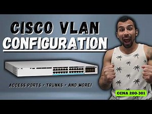 VLANs Explained: Cisco Switch Configuration Tutorial (CCNA 200-301 VLAN Lab)