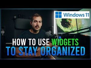 Using Windows 11 Widgets to Stay Organized