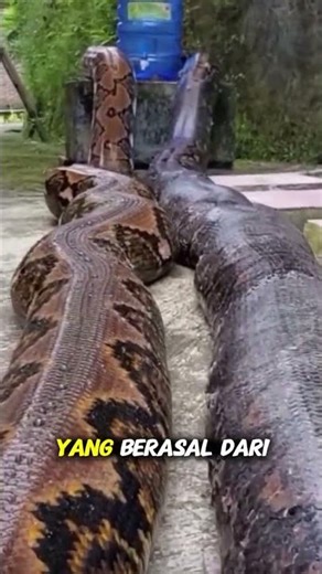 FAKTA UNIK; ULAR PITON RAKSASA #viralvideo #videoshort #viral