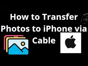 How to Transfer Photos from Computer to iPhone via USB Cable Full Guide