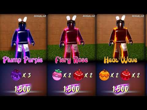 Blox Fruits All Aura Colors | Aura Recipe