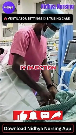 ✅ Ventilator Setting & Tubing Care | Essential Patient Care Guide for Nurses & Paramedics