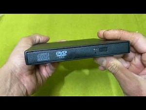 External Drive USB Portable Burner CD RW DVD ROM Reader Writer For Mac & Windows