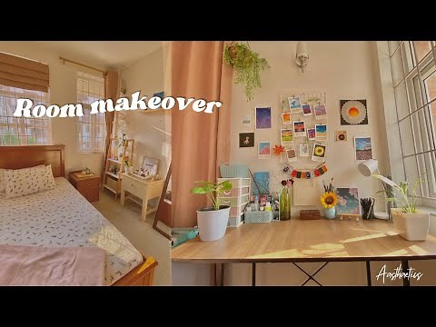 ROOM MAKEOVER Aesthetic | Cozy, Pinterest inspired room transformation | Aasthaetics