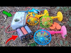DIY Power Bank Fan Hack 🔋 | Amazing Battery Life Experiment | DIY projects ideas Science projects