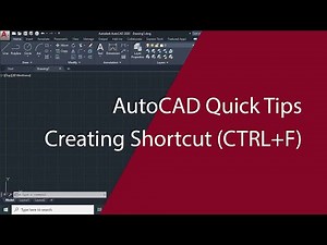 How to create a Shortcut in AutoCAD
