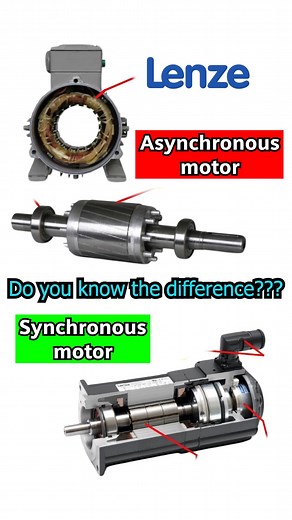 97K views · 1.9K reactions | Difference synchronous motor vs asynchronous motor #electric #automation #egineering #motor #Servo #PLC #fypシ゚ | ControlByte Automation | Facebook