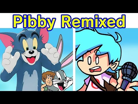 Friday Night Funkin' VS Corrupted Tom & Jerry, Bugs Bunny, Shaggy Remix (Learn With Pibby x FNF Mod)