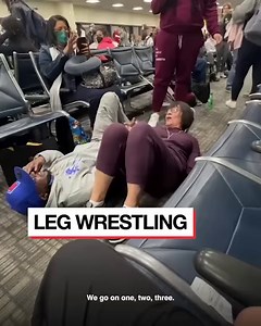 92K views · 373 reactions | Leg wrestling competition didn't go as you might expect  | LADbible Ireland | Facebook
