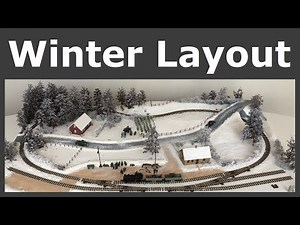 Making a Winter Layout in H0e Scale