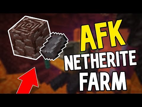 *NEW* AFK Netherite Farm 1.18+
