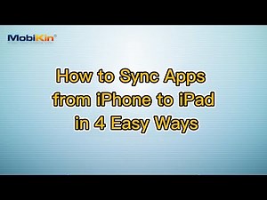 How to Sync Apps from iPhone to iPad in 4 Easy Ways