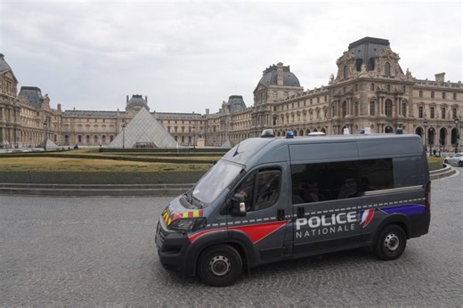 Thieves steal crown jewel from Louvre in brazen daytime heist