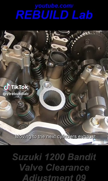 Suzuki Bandit Valve Clearance Inspection Guide