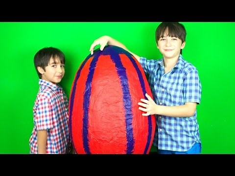 Opening A GIANT SURPRISE EGG! - AWESOME!